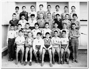ECOLE JEAN ZAY GARCONS 1958 CM2